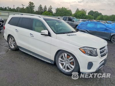 Czwarte zdjęcie samochodu z boku: 2017 MERCEDES-BENZ GLS 450 4MATIC VIN:4JGDF6EE8HA745927 - miniatura