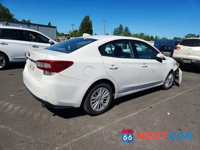 Trzecie zdjęcie samochodu z tyłu: 2017 SUBARU IMPREZA PREMIUM VIN:4S3GKAB64H3618545 - miniatura