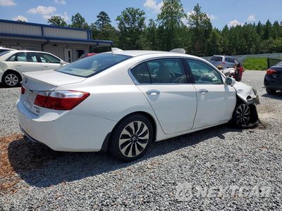 Trzecie zdjęcie samochodu z tyłu: 2014 HONDA ACCORD HYBRID VIN:1HGCR6F39EA005109 - miniatura