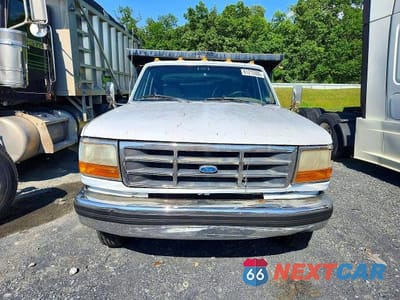 Piąte zdjęcie samochodu w środku: 1995 FORD F350 SUPER DUTY DUMP TRUCK VIN:1FDJF37G4SEA06893 - miniatura