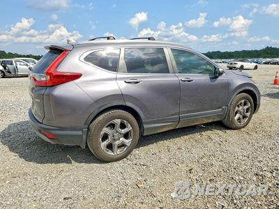Trzecie zdjęcie samochodu z tyłu: 2019 HONDA CR-V EX VIN:5J6RW2H55KL011363 - miniatura