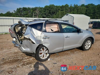 Trzecie zdjęcie samochodu z tyłu: 2011 NISSAN MURANO S VIN:JN8AZ1MW6BW179745 - miniatura