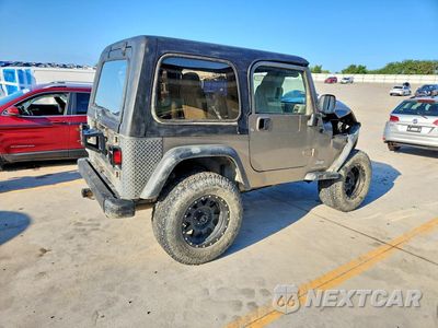 Trzecie zdjęcie samochodu z tyłu: 2004 JEEP WRANGLER / TJ SE VIN:1J4FA29154P741704 - miniatura