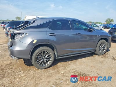 Trzecie zdjęcie samochodu z tyłu: 2022 LEXUS RX 350 F SPORT VIN:2T2SZMDA3NC349798 - miniatura