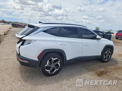 Trzecie zdjęcie samochodu z tyłu: 2023 HYUNDAI TUCSON SEL VIN:5NMJFCAE7PH210913 - miniatura