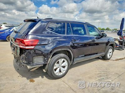 Trzecie zdjęcie samochodu z tyłu: 2018 VOLKSWAGEN ATLAS SE VIN:1V2KR2CA4JC569804 - miniatura