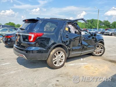 Trzecie zdjęcie samochodu z tyłu: 2016 FORD EXPLORER XLT VIN:1FM5K8D86GGB33843 - miniatura