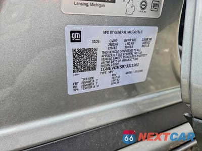 Zdjęcie 13 z 13 samochodu: 2026 CHEVROLET TRAVERSE LT VIN:1GNEVGKS9TJ311902 - miniatura