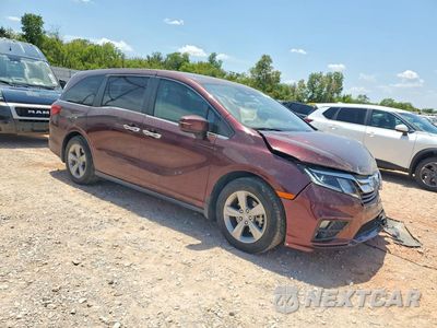 Czwarte zdjęcie samochodu z boku: 2019 HONDA ODYSSEY EXL VIN:5FNRL6H73KB098125 - miniatura