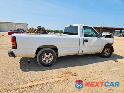 Trzecie zdjęcie samochodu z tyłu: 1999 GMC NEW SIERRA C1500 VIN:1GTEC14V6XE548381 - miniatura