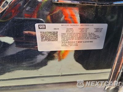 Zdjęcie 12 z 12 samochodu: 2025 CHEVROLET MALIBU LT VIN:1G1ZD5ST4SF115046 - miniatura