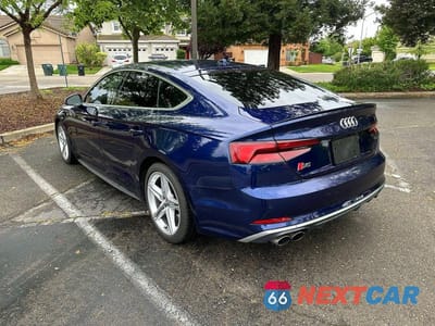 Trzecie zdjęcie samochodu z tyłu: 2018 AUDI S5 PRESTIGE VIN:WAUC4CF51JA083954 - miniatura