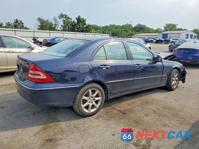Trzecie zdjęcie samochodu z tyłu: 2007 MERCEDES-BENZ C 280 4MATIC VIN:WDBRF92H17F917967 - miniatura