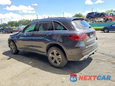 Drugie zdjęcie samochodu z przodu: 2021 MERCEDES-BENZ GLC 300 4MATIC VIN:W1N0G8EB5MV323739 - miniatura