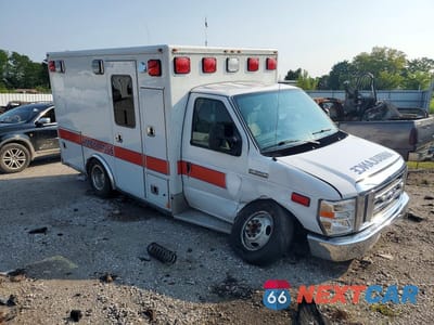 Czwarte zdjęcie samochodu z boku: 2021 FORD E-350 SUPE - AMBULANCE VIN:1FDWE3FN4MDC18615 - miniatura