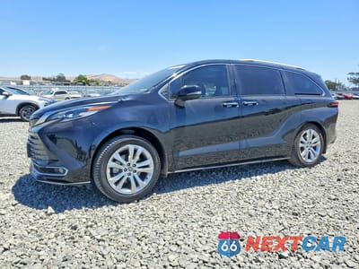 2022 TOYOTA SIENNA PLATINUM 7-PASSENGER 5TDERKEC4NS109768 - główne zdjęcie licytacji z USA - miniatura