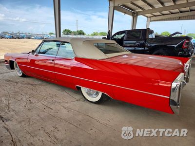 Drugie zdjęcie samochodu z przodu: 1966 CADILLAC DEVILLE CONVERTIBLE VIN:F6167774 - miniatura