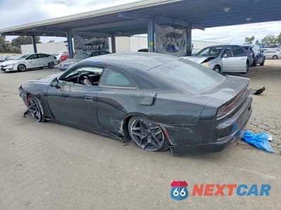 Drugie zdjęcie samochodu z przodu: 2024 DODGE CHARGER DAYTONA R/T VIN:2C3CDBCK5RR208697 - miniatura