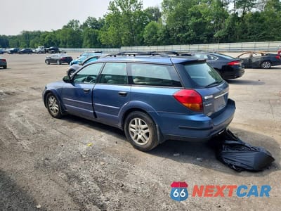 Drugie zdjęcie samochodu z przodu: 2006 SUBARU LEGACY OUTBACK 2.5I LIMITED VIN:4S4BP62CX67304057 - miniatura
