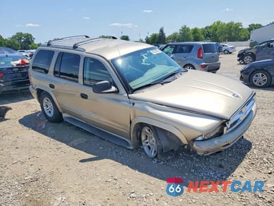 Czwarte zdjęcie samochodu z boku: 2003 DODGE DURANGO SLT VIN:1D4HS48N33F500596 - miniatura