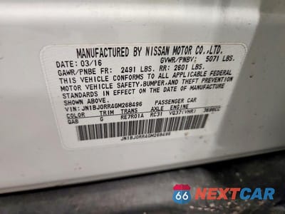 Zdjęcie 13 z 13 samochodu: 2016 INFINITI QX50 BASE VIN:JN1BJ0RR4GM268496 - miniatura