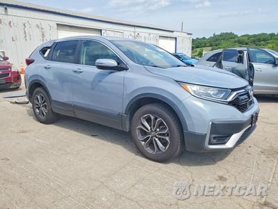 Czwarte zdjęcie samochodu z boku: 2020 HONDA CR-V EX VIN:2HKRW2H52LH630045 - miniatura