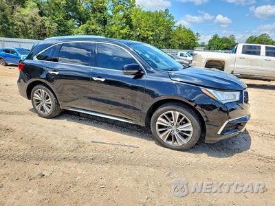 Czwarte zdjęcie samochodu z boku: 2017 ACURA MDX TECHNOLOGY VIN:5FRYD4H56HB000871 - miniatura