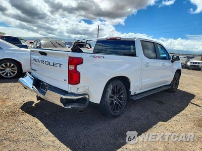 Trzecie zdjęcie samochodu z tyłu: 2024 CHEVROLET SILVERADO K1500 LT VIN:1GCPDDEK1RZ194888 - miniatura