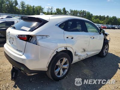 Trzecie zdjęcie samochodu z tyłu: 2017 LEXUS NX 200T BASE VIN:JTJBARBZ8H2145080 - miniatura