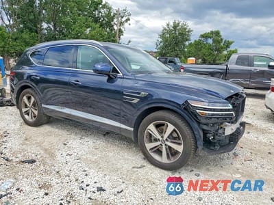 Czwarte zdjęcie samochodu z boku: 2021 GENESIS GV80 2.5T VIN:KMUHB4SB9MU063550 - miniatura