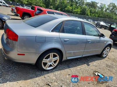 Trzecie zdjęcie samochodu z tyłu: 2008 AUDI A4 2.0T QUATTRO VIN:WAUDF78E18A118442 - miniatura