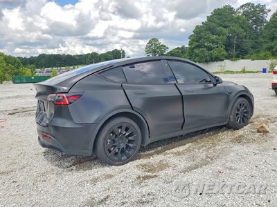 Trzecie zdjęcie samochodu z tyłu: 2021 TESLA MODEL Y VIN:5YJYGDEEXMF125055 - miniatura