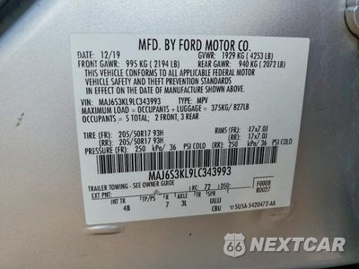 Zdjęcie 12 z 12 samochodu: 2020 FORD ECOSPORT TITANIUM VIN:MAJ6S3KL9LC343993 - miniatura