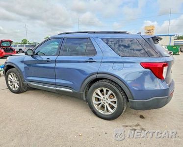 Drugie zdjęcie samochodu z przodu: 2021 FORD EXPLORER XLT VIN:1FMSK7DH1MGA30063 - miniatura