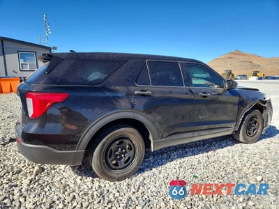 Trzecie zdjęcie samochodu z tyłu: 2020 FORD EXPLORER POLICE INTERCEPTOR VIN:1FM5K8AW7LGB84359 - miniatura