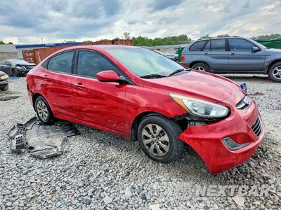 Czwarte zdjęcie samochodu z boku: 2016 HYUNDAI ACCENT SE VIN:KMHCT4AE7GU136954 - miniatura