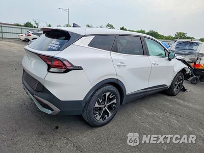 Trzecie zdjęcie samochodu z tyłu: 2023 KIA SPORTAGE EX VIN:5XYK33AF1PG090753 - miniatura
