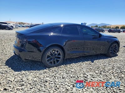 Trzecie zdjęcie samochodu z tyłu: 2021 TESLA MODEL S VIN:5YJSA1E56MF436343 - miniatura