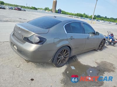 Trzecie zdjęcie samochodu z tyłu: 2011 INFINITI G37 SEDAN JOURNEY VIN:JN1CV6AP6BM509926 - miniatura