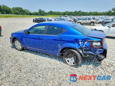 Drugie zdjęcie samochodu z przodu: 2013 DODGE AVENGER SE VIN:1C3CDZAB8DN682757 - miniatura