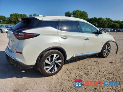 Trzecie zdjęcie samochodu z tyłu: 2022 NISSAN MURANO SL VIN:5N1AZ2CS4NC114765 - miniatura