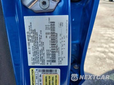 Zdjęcie 12 z 12 samochodu: 2019 FORD FUSION S VIN:3FA6P0G71KR193969 - miniatura