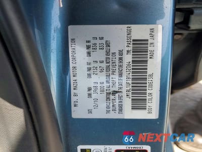 Zdjęcie 12 z 12 samochodu: 2011 MAZDA 3 I VIN:JM1BL1UF1B1432064 - miniatura