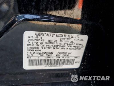 Zdjęcie 13 z 13 samochodu: 2016 INFINITI Q50 3.0T PREMIUM VIN:JN1EV7AR7GM343052 - miniatura