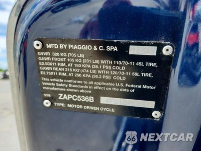 Zdjęcie 9 z 9 samochodu: 2015 VESPA PRIMAVERA 50 4V IE VIN:ZAPC536B4F5100184 - miniatura