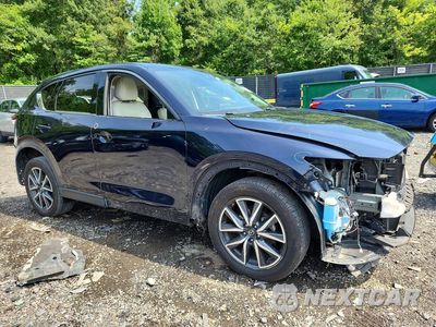 Czwarte zdjęcie samochodu z boku: 2018 MAZDA CX-5 GRAND TOURING VIN:JM3KFBDM8J0408450 - miniatura