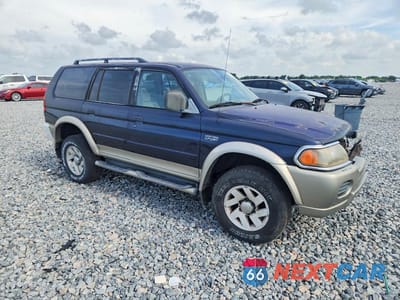 Czwarte zdjęcie samochodu z boku: 2002 MITSUBISHI MONTERO SPORT XLS VIN:JA4LS31R62J055355 - miniatura