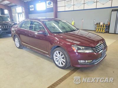 Czwarte zdjęcie samochodu z boku: 2013 VOLKSWAGEN PASSAT SEL VIN:1VWCN7A36DC149353 - miniatura