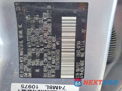 Zdjęcie 13 z 13 samochodu: 2011 TOYOTA SEQUOIA SR5 VIN:5TDZY5G18BS034800 - miniatura
