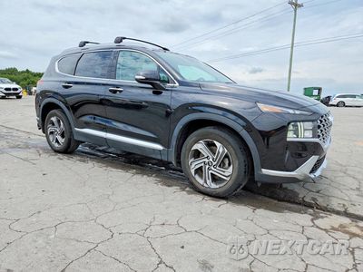 Czwarte zdjęcie samochodu z boku: 2023 HYUNDAI SANTA FE SEL PREMIUM VIN:5NMS34AJ5PH630587 - miniatura